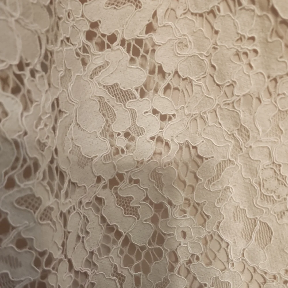 J. Crew Cream Lace Ruffle Collar Blouse - Picture 2 of 7